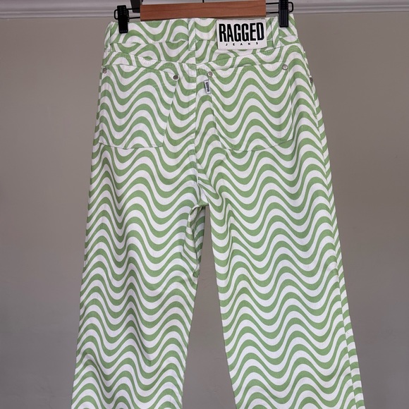 The Ragged Priest Green Prism Jeans - Picture 2 of 12